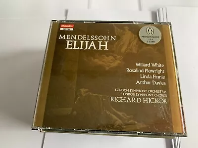 Felix Mendelssohn : ELIJAH - Felix Mendelssohn CD 2 Discs (1999) MINT/EX [B21] • £6.99