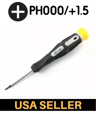 Phillips PH000 SCREWDRIVER - Apple Repair Tool MacBook Pro Retina Air IMac +1.5 • $6.95