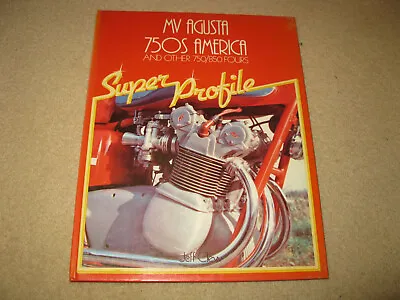 Haynes Super Profile Motorcycle Book - MV Agusta 750S America • $18.64