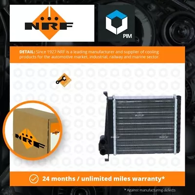 Heater Matrix Fits VOLVO S70 874 2.3 96 To 00 Exchanger Interior NRF 3545537 New • $36.35