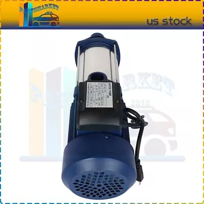 1.5hp 1100w 1  Shallow Well Jet Water Pump Booster Garden Sprinkler 2850 Rpm • $90.09