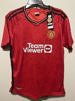 Manchester United Soccer Jersey  With Shorts - Men Size M (Antony # 10) • $45