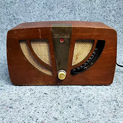 Zenith Model 6D030-Z Tube Radio AM Vintage 1940s Eames Wood Works • $260