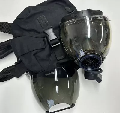 NEW MSA Millennium Full Face Gas Mask CBRN Riot Control Small W/ Backpack • $274.99