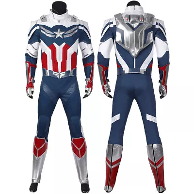 Falcon And Winter Soldier Costume New Captain America Sam Wilson Cosplay Outfit • $115.20