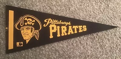 Vintage MLB Pittsburgh Pirates Mini Pennant 1970s   5” X 12” • $18.99