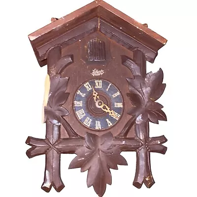 Vintage 1950's Schatz 8 Day Cuckoo Clock *Must Read* Parts Or Repair • $19.99