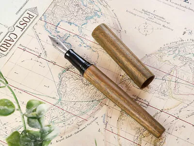 Wancher Sekai Fountain Pen World Tree Natural Precious Wood Material Verawood • $100