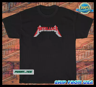 New Metallica Logo American Funny Men's T-Shirt Size S-5XL • $20