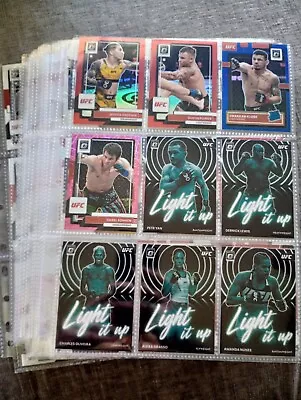 2023 Panini Donruss Optic UFC Light It Up Rising Suns #'d Base RC 144 Card Lot • $9.99