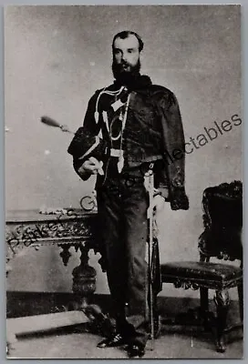 Military Photograph Print East Kent Yeomanry Regiment Officer C1873 • £5.60