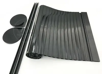 Tambour Roller Door Piano Black 650 X 650 For Motorhome Caravan And Campervan • £82.95