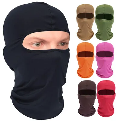 Tactical Balaclava Military Motorcycle Cycling Full Face Mask Men Women Sun Hood • $2.99