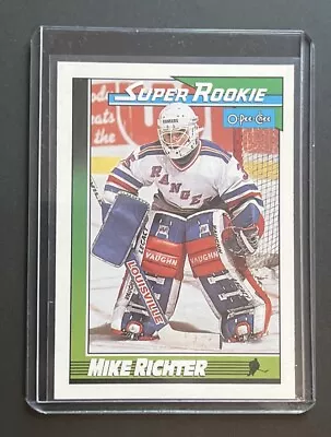 Mike Richter 1991-92 O-Pee-Chee Super Rookie #11 Rangers D |1212 • $2.25