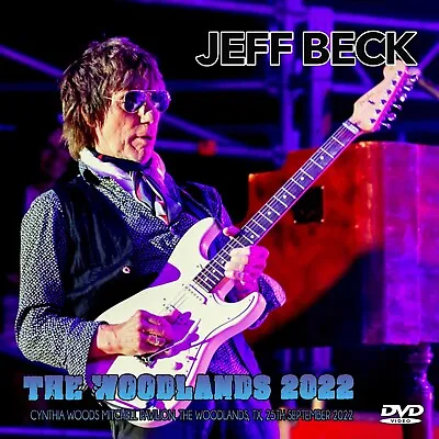 $18 • Buy Jeff Beck The Woodlands 2022 Dvd