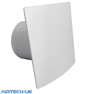 Bathroom Extractor Fan 100mm / 4  With Timer Humidity Sensor Humidistat EB-100H • £43.90