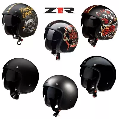 2023 Z1R Saturn Open Face Street Motorcycle Helmet - Pick Size & Color • $89.95