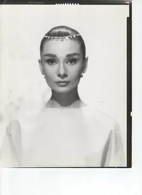 $48 • Buy Audrey Hepburn W/necklace On Her Head RARE Photo