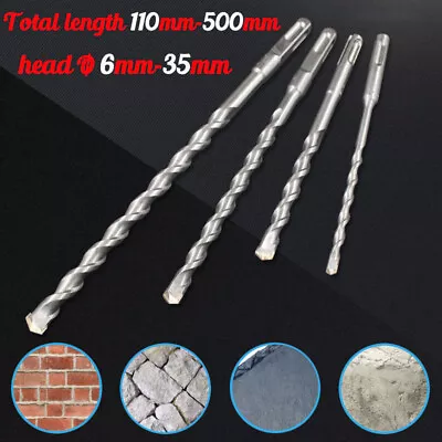 Masonary Drill Bit Ø 6-35mm Stone Brick Concrete Wall Masonry Drills DIY • $3.39