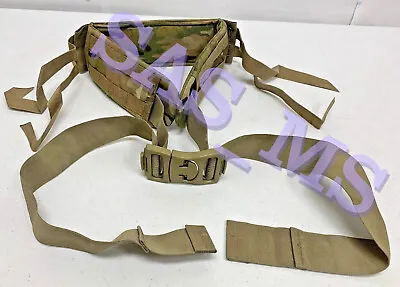 USGI MOLLE II Medium Rucksack Waist Hip Belt Multicam Ruck Waistbelt Used • $45.99