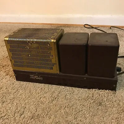 Vintage The Fisher Model 100 Mono -Block Tube Amp Amplifier • $850