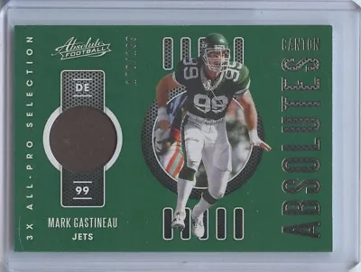 Mark Gastineau 2020 Absolute Canton Absolutes Jersey 170/199 New York Jets • $3.99