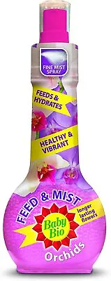 £5.99 • Buy Baby Bio Orchid Feed & Mist Spray Concentrated Food Feed Fertiliser 175ml