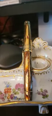 Rare Omas Paragon Arco Celluloid Fountain Pen With Gold Cap 18K M Nib • $890