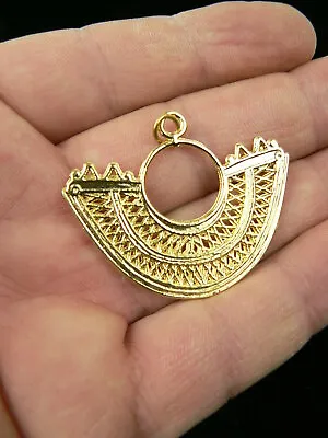 24K Gold Plated Pendant El Dorado Carakas CRESCENT NEW Gold Plated • £7.78