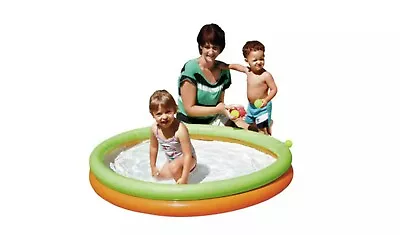 Chad Valley 4.2ft 2 Ring Round Kids Paddling Pool - 296L • £20.67