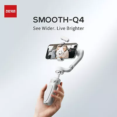 ZHIYUN Official Smooth Q4 Smartphone Gimbal 3Axis Handheld Stabilizer For IPhone • £169.99