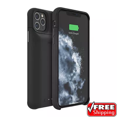 Mophie Juice Pack Access Battery Pack Case Slim Wireless For IPhone 11 PRO Black • $13.99