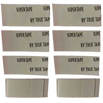 Supertape Mini Tabs Straight Cut  72 Strips By True Tape. • $18.99
