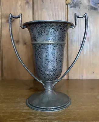 NOT ENGRAVED Vintage Silver Plate Trophy Loving Cup Trophies Trophy • $37.32