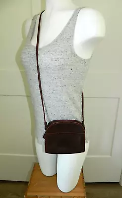 Coach Vintage Abbie Mini Crossbody Brown Leather Purse #9017 • $55