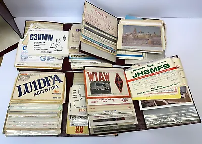 Lot 200 VTG Ham Radio CB CALL CARDS PC QSL Countries World Wide Pictures Photos • $74.95