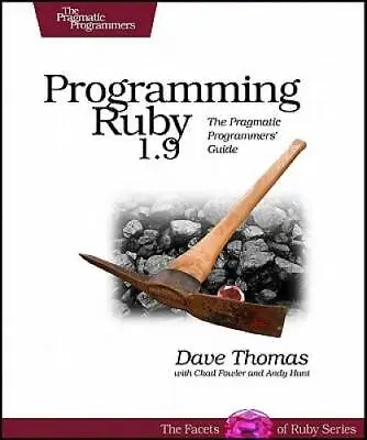 Programming Ruby 19: The Pragmatic Programmers Guide (Facets Of Ruby) - GOOD • $5.08