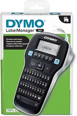 Dymo LabelManager 160 Label Maker | Handheld Label Printer With QWERTY Keyboard • £59.18