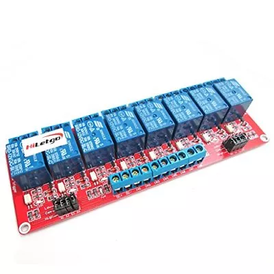 12V 8 Channel Relay Module With OPTO-Isolated High And Low Level Trigger 8 Wa... • $19.48