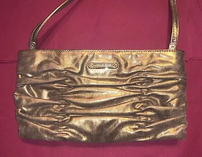 MICHAEL Michael Kors Webster Metallic Clutch Crossbody • $23