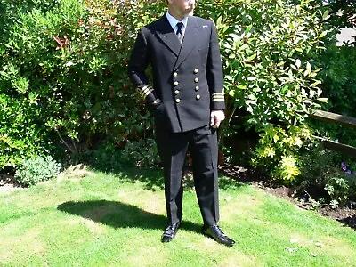 £70 • Buy Vintage 'royal Navy'commanders, Uniform Jacket & Trousers,by Geives Of London