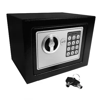 £21.49 • Buy High Security Home Safe Safebox Secure Storage Box With Keypad And Key Lock