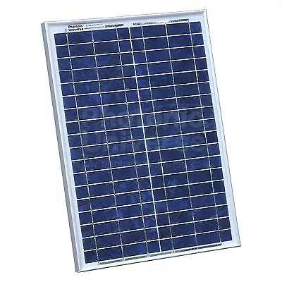 20W 12V Solar Panel With 2m Cable For Camper / Caravan / Boat 20 Watt Module • £41.99