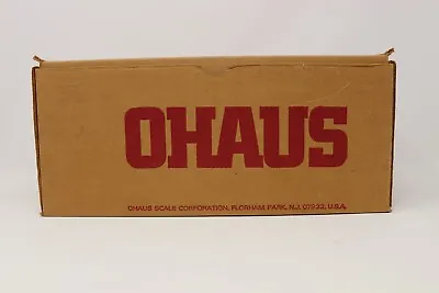 Ohaus School Balance Scale 1200-00 Classroom/Homeschool Red Yellow Trays Vintage • $6.44