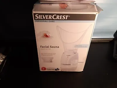 Silver Crest Facial Sauna New But Box Tatty • £10