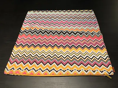 Missoni Cushion Cover Coloured Zig Zag Design Circa 2008 • £60