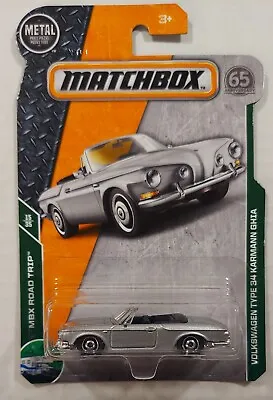 Volkswagen Type 34 Karmann Ghia 21/125 Matchbox 2018 FVT01 Silver • $7