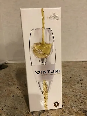 Vinturi Essential White Wine Aerator Brand New In Box Bars Tools Great Gift • $9.95