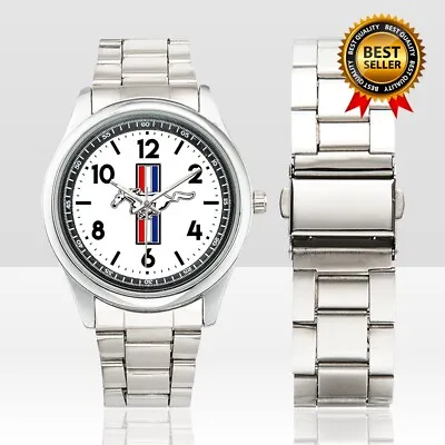 NEW Ford Mustang Logo Sport Metal Watch • $18.90