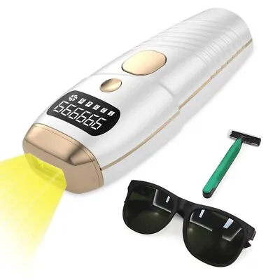 $36.99 • Buy 999999 Flashes Electric Laser Permanent Epilator IPL Laser Hair Removal Device